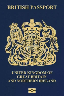英国护照封面